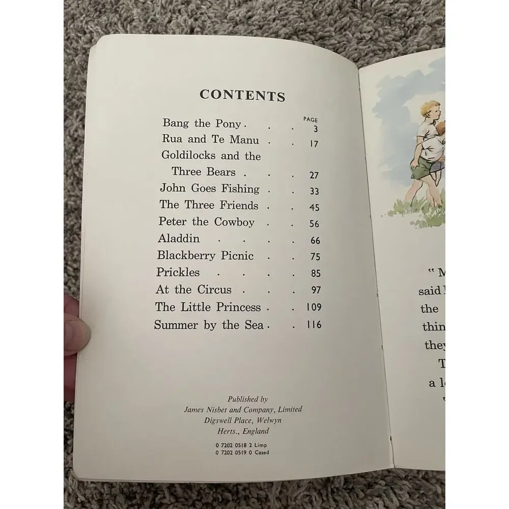 Once Upon a Time The Janet and John Books Illustrated 1951 Hoops O’Donnell Munro